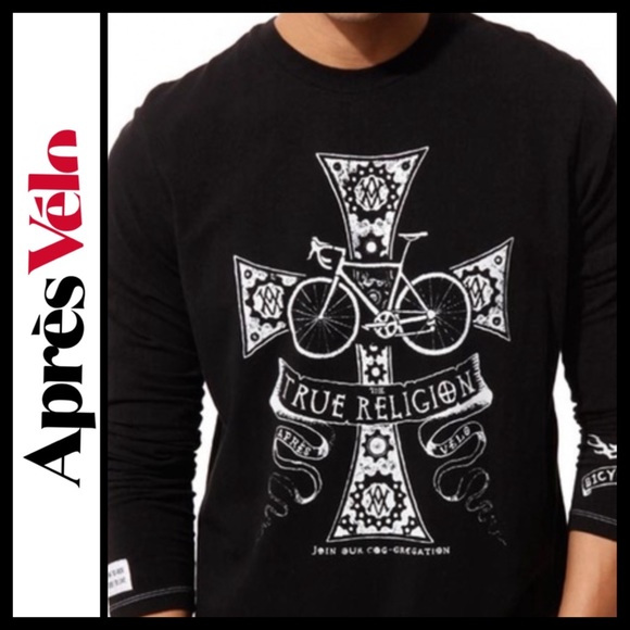 True Religion Other - True Religion Apres Velo Cycling Long Sleeve Tee